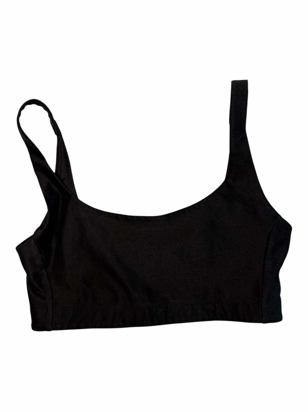 Outdoor Voices Black Double Time Bra Top Size S